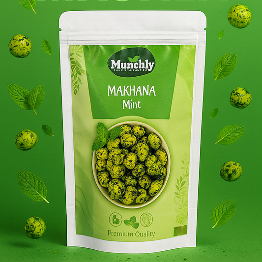Makhana - Mint Flavor | Roasted , Not Fried