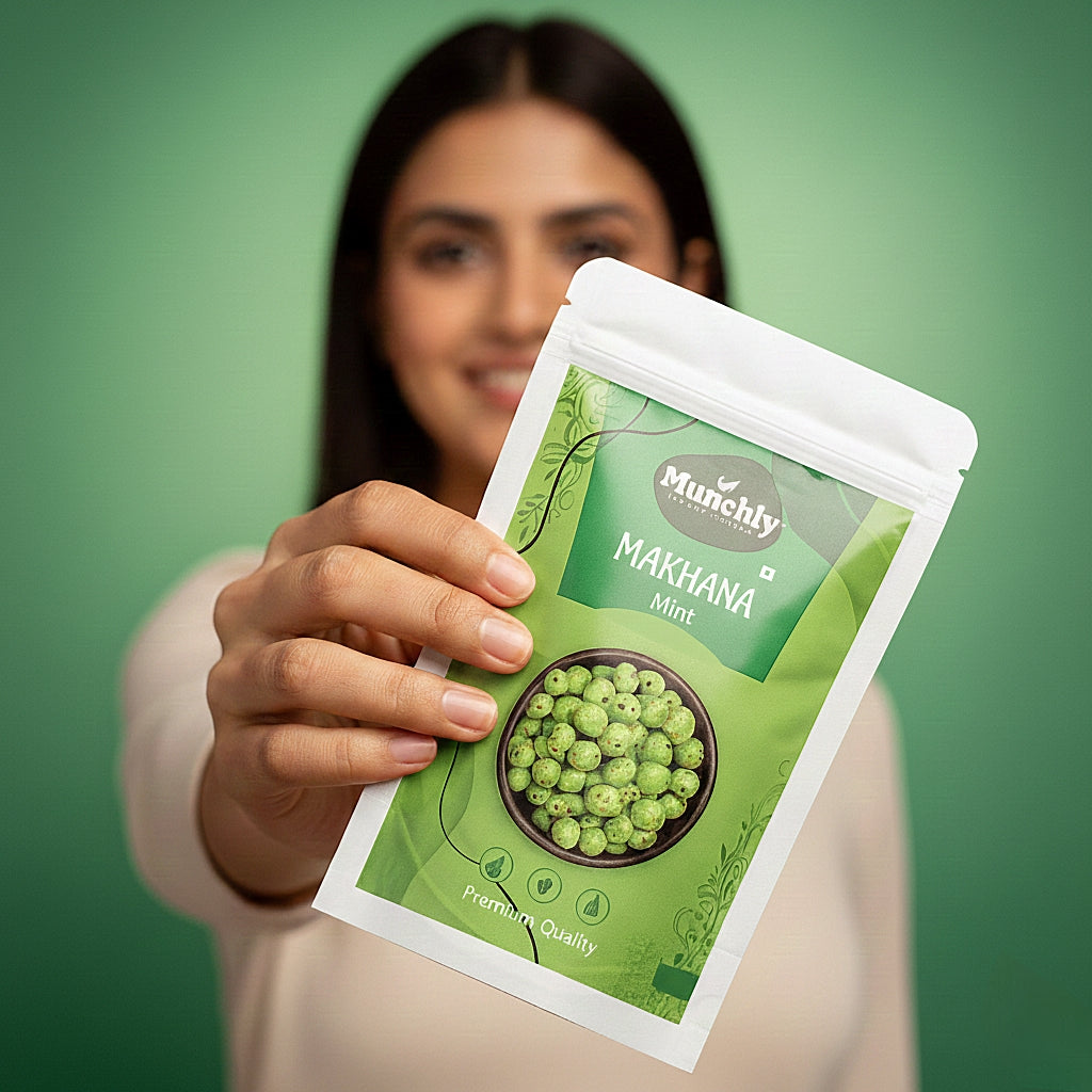 Makhana - Mint Flavor | Roasted , Not Fried