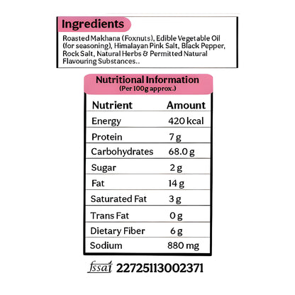 Makhana – Himalayan Twist | Roasted, Not Fried