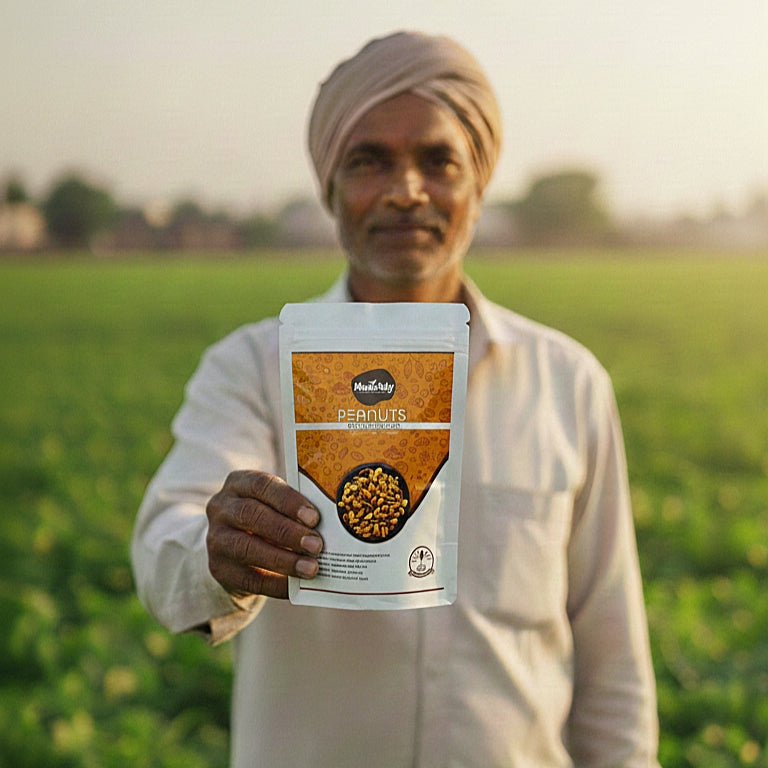 Munchly Classic Butter Salted Peanuts | Roasted, Not Fried