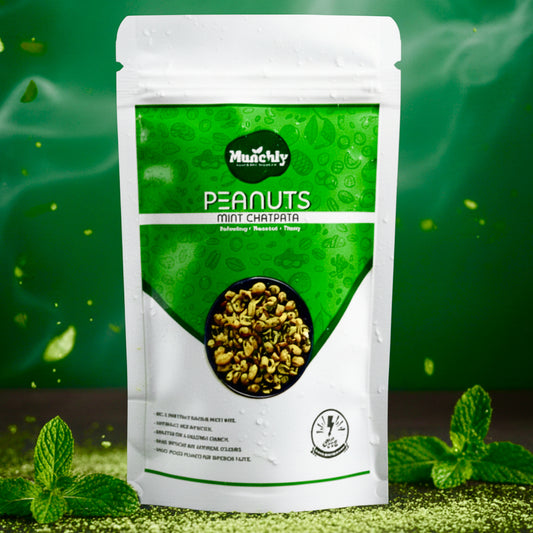 Munchly Mint Chatpata Peanuts | Roasted, Not Fried
