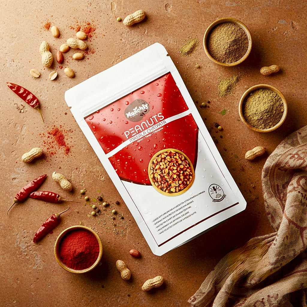 Munchly Masala Chatpata Peanuts | Roasted, Not Fried