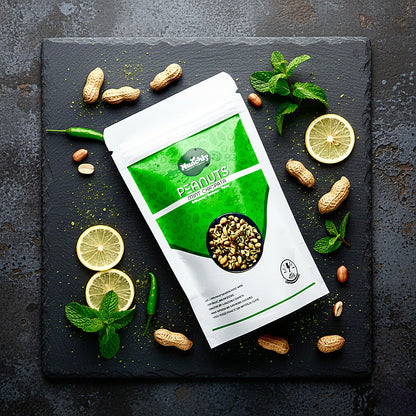 Munchly Mint Chatpata Peanuts | Roasted, Not Fried