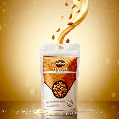 Munchly Classic Butter Salted Peanuts | Roasted, Not Fried