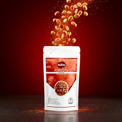 Munchly Peri Peri Peanuts | Roasted, Not Fried