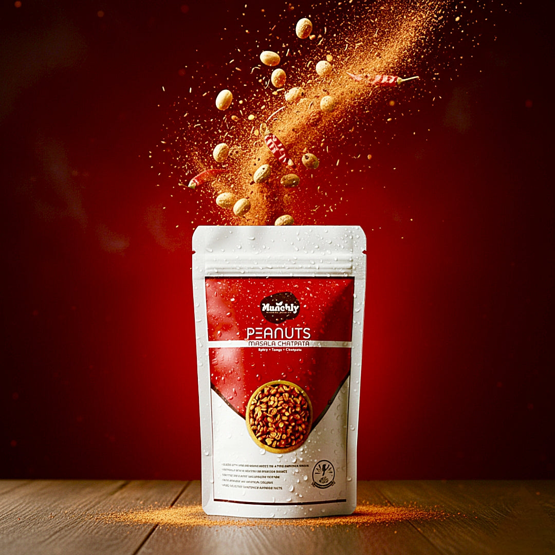 Munchly Masala Chatpata Peanuts | Roasted, Not Fried