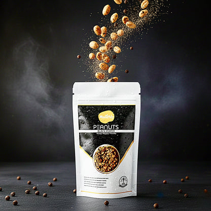 Munchly Black Pepper Peanuts | Roasted, Not Fried