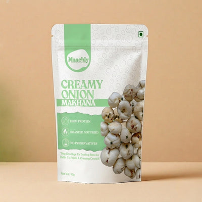 Munchly Creamy Onion Makhana (45g)