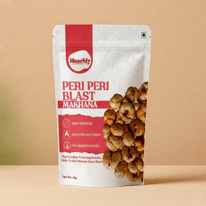 Munchly Peri Peri Blast Makhana (45g)