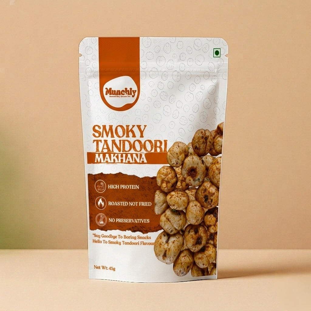 Munchly Smoky Tandoori Makhana (45g)