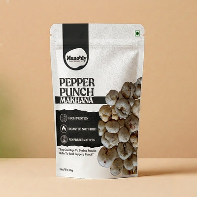 Munchly Pepper Punch Makhana (45g)