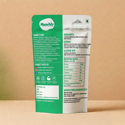 Munchly Mint Magic Makhana (45g)